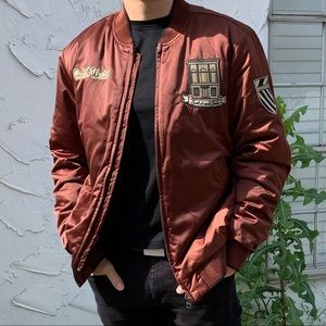 Scotch and Soda Bomber Jacket (Bronze)